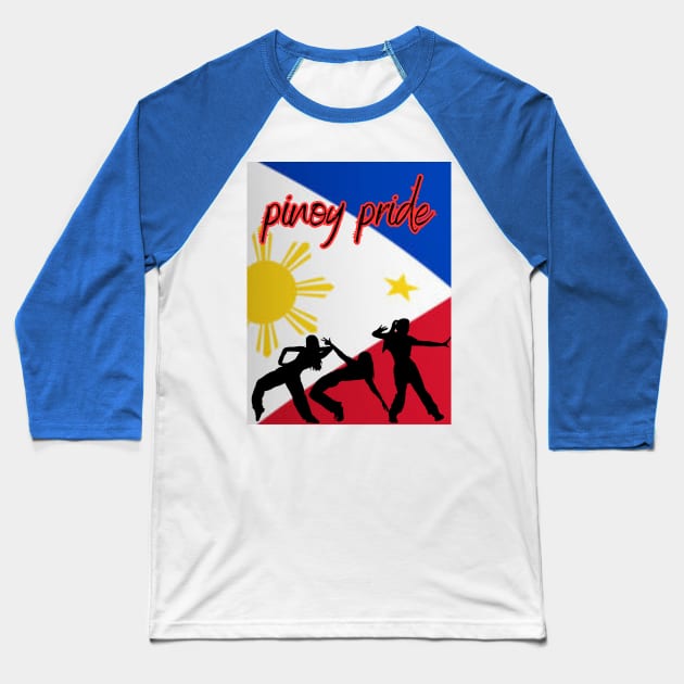 Pinoy Pride Baseball T-Shirt by Shirts To Motivate 